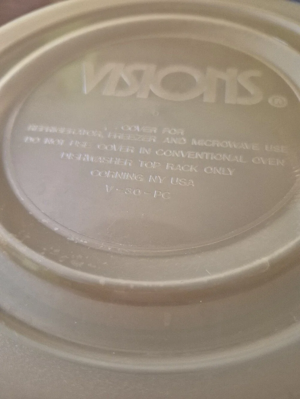 Visions Bakeware With Storage Lid
